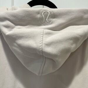 Lululemon full zip crop scuba
